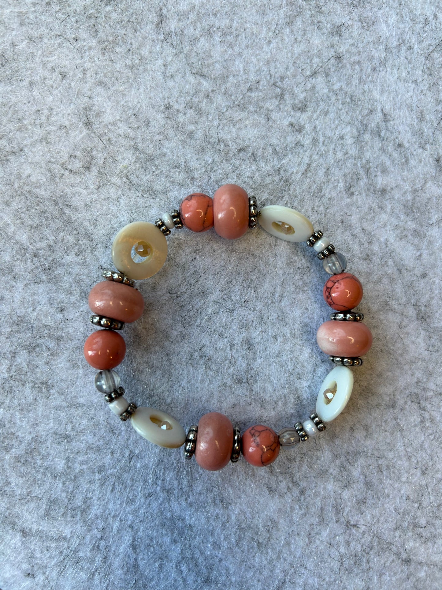 Peony Pink Bracelet