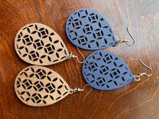 Diamond Drop Earrings