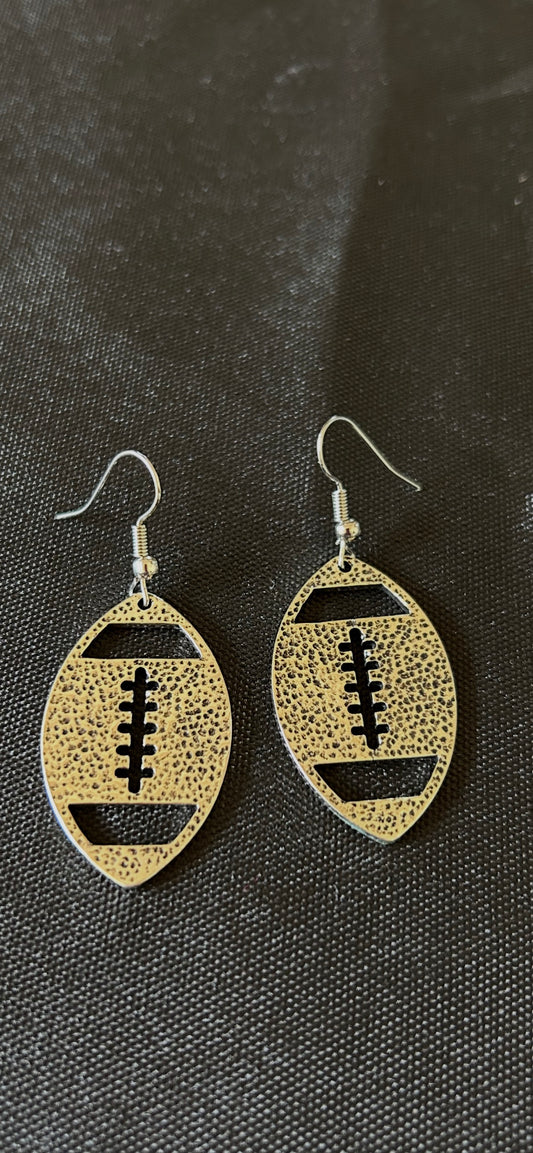 Football Time Earrings