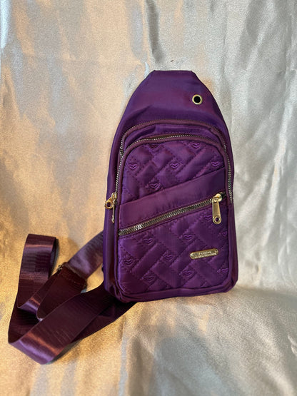 Purple Shoulder Bag