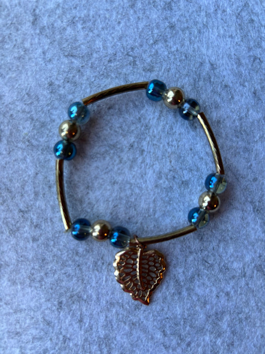 Blue Pothos Bracelet