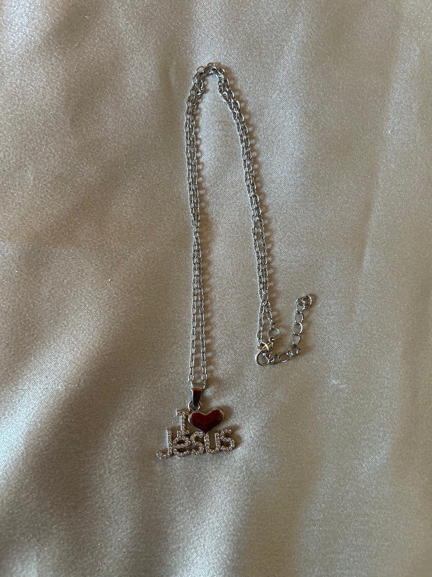 I Love Jesus Necklace