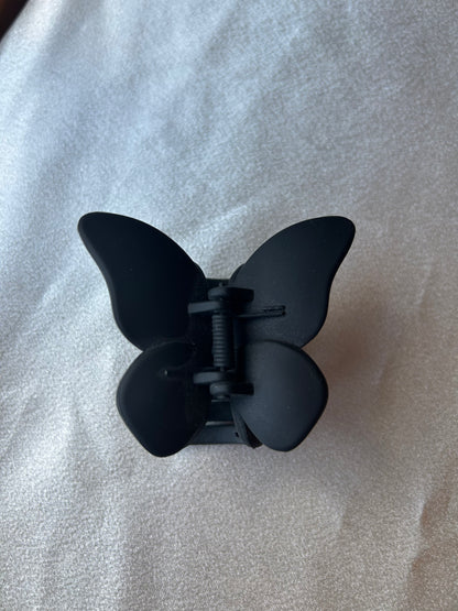 Black Butterfly Hair Clip