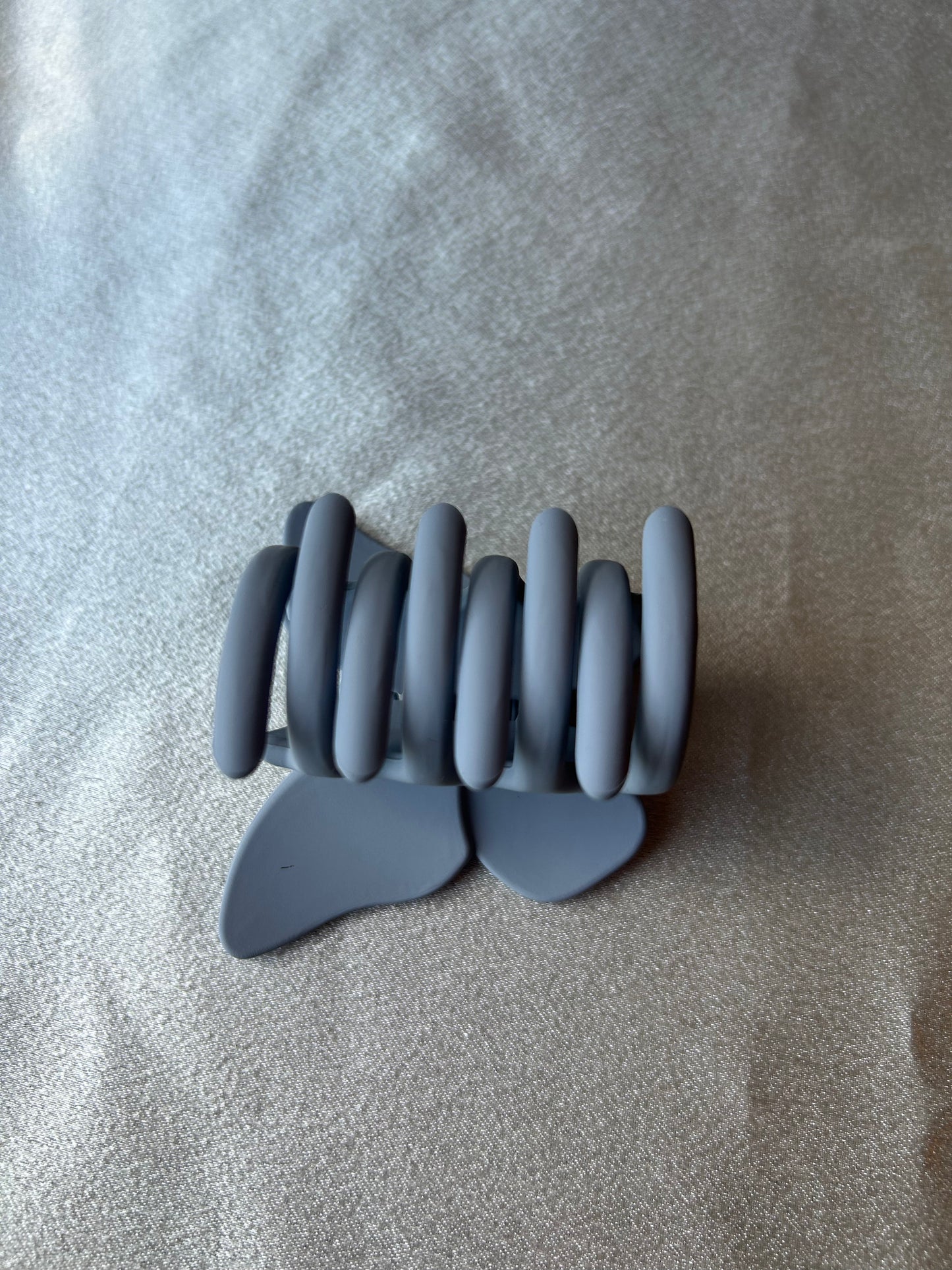Grey Butterfly Hair Clip