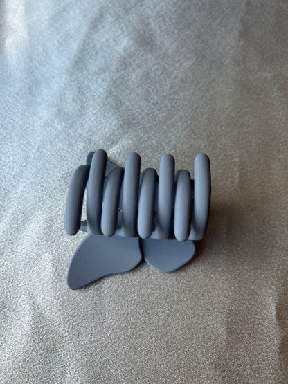 Grey Butterfly Hair Clip