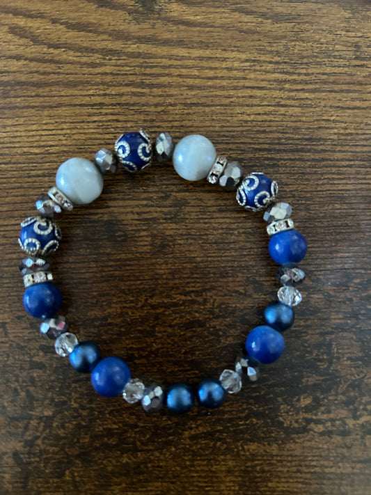 Blue Elegant Bracelet