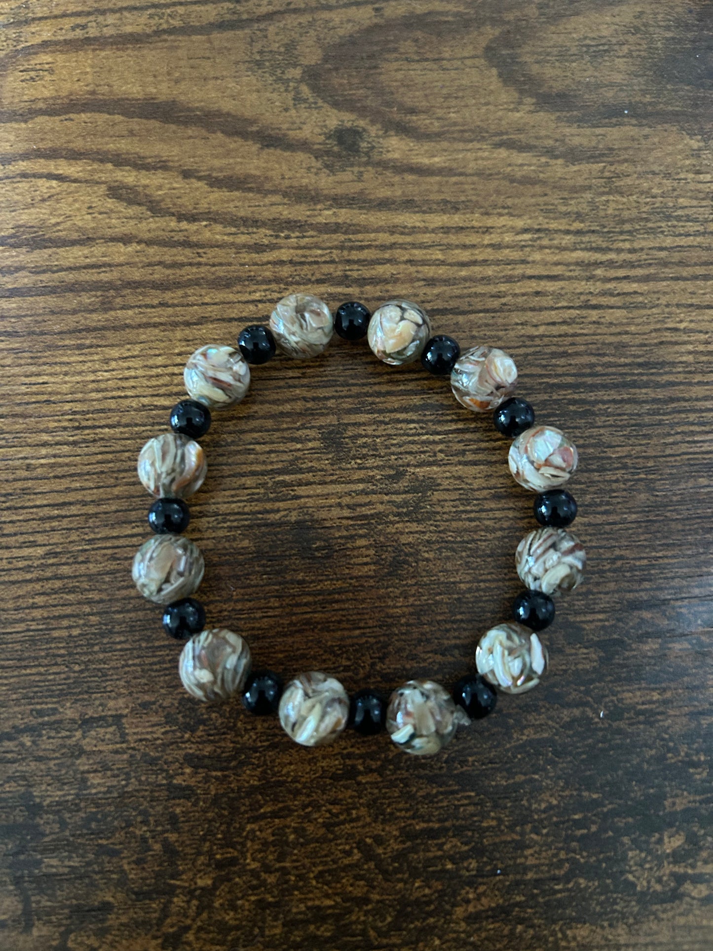Brown Marble Bracelet