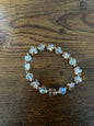 Glasswing Butterfly Bracelet Pink or Brown